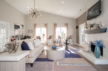 Sterling Park apartments social lounge